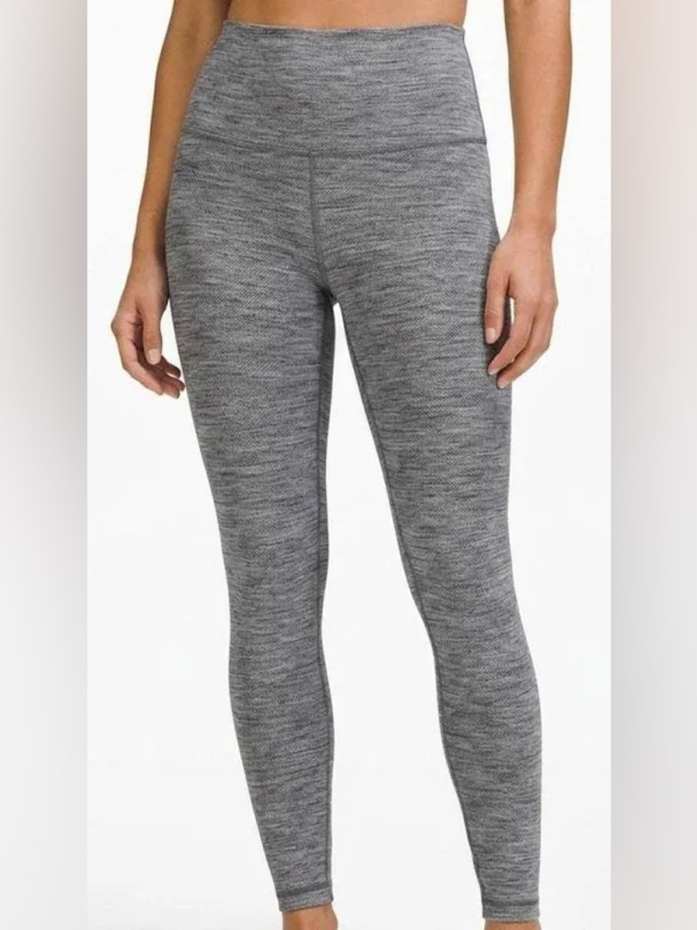 lululemon athletica Gray Heather High-Waist Jeggings